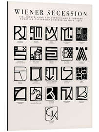 Magnettafel Wiener Secession - Signets