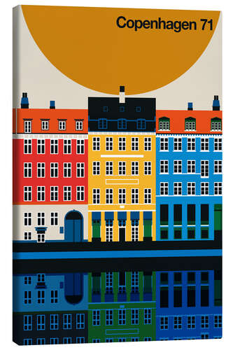 Canvas print Copenhagen 71