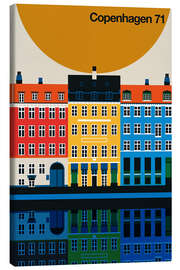 Canvas print  Copenhagen 71 - Bo Lundberg