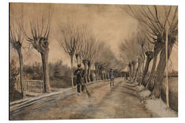 Tableau en aluminium Road in Etten, 1881