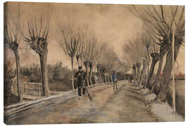 Leinwandbild Straße in Etten, 1881