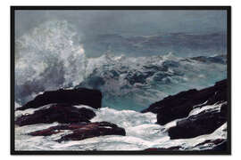 Gerahmter Kunstdruck Küste Mains, 1896