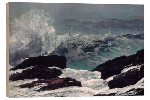 Tableau en bois Maine coast, 1896