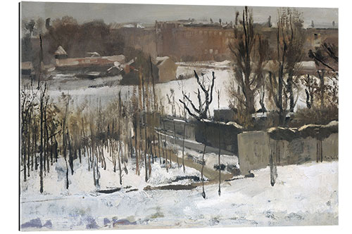 Gallery print Oosterpark, Amsterdam, in the Snow, 1892