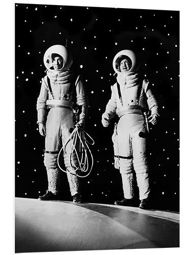 Tableau en PVC "Destination moon", 1950