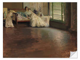 Selvklæbende plakat Across the room, 1899