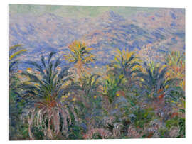 Foam board print Palm Trees at Bordighera, 1884