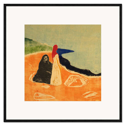 Framed art print Two Women on the Shore, 1898