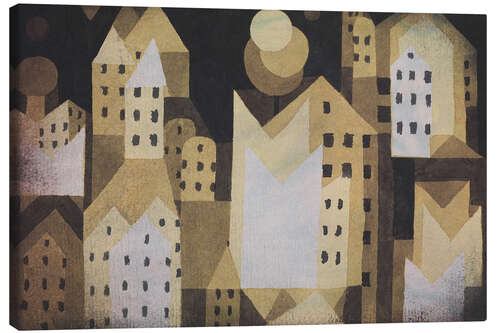 Canvas print Cold city, 1921