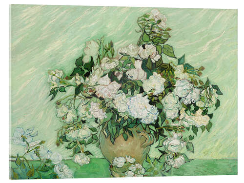 Akrylbilde Roses, 1890