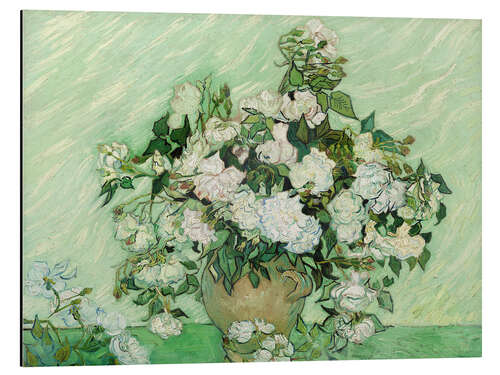 Aluminium print Roses, 1890