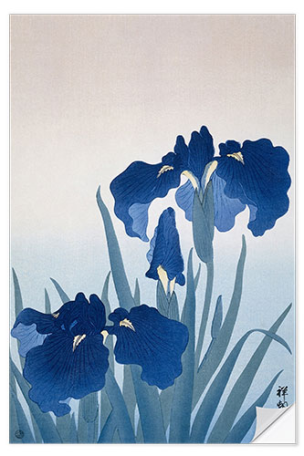 Vinilo para la pared Irises, c. 1925-36