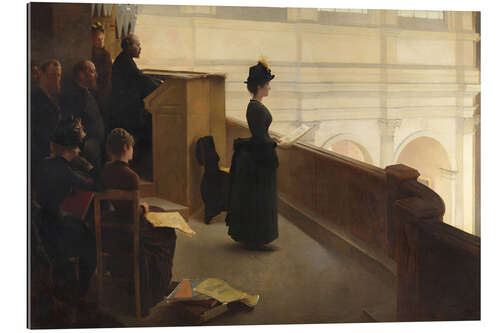 Galleriprint The Organ Rehearsal, 1885