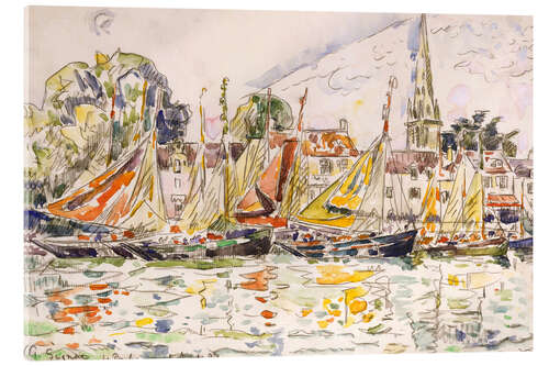 Quadro em acrílico Le Pouliguen: Fishing Boats, 1928