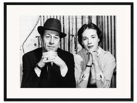 Gerahmter Kunstdruck "My fair lady", Rex Harrison, Julie Andrews, 1956
