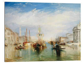 Quadro em plexi-alumínio Venice, from the porch of madonna della salute, 1835