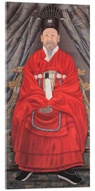Acrylglas print Emperor Gojong of Korea, c. 1880