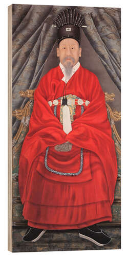 Cuadro de madera Emperor Gojong of Korea, c. 1880