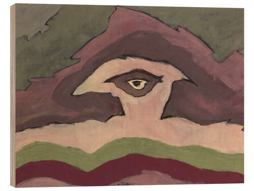 Hout print Storm clouds, 1935