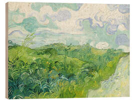 Trebilde Green Wheat Fields, 1890