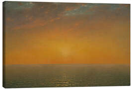 Canvas print Sunset on the sea, 1872