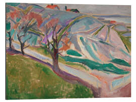 Tableau en aluminium Landscape, Kragerom, 1912