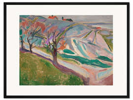 Gerahmter Kunstdruck Landschaft, Kragerom, 1912
