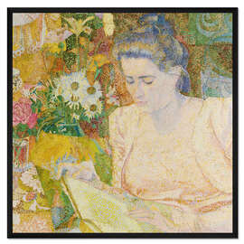 Gerahmter Kunstdruck Porträt von Marie Jeanette de Lange