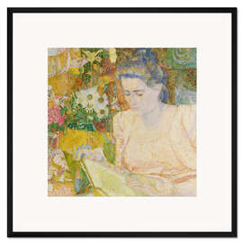 Framed art print Portrait of Marie Jeanette de Lange