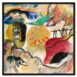 Gerahmter Kunstdruck Improvisation 27 (Garten der Liebe II), 1912