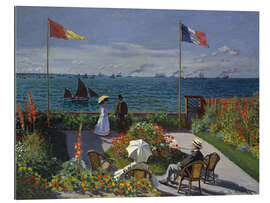 Gallery print Garden at Sainte-Adresse, 1867