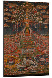 Magnettafel Amitabha, der Buddha des westlichen Reinen Landes, 18. Jh.