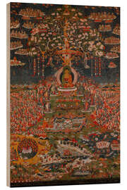 Holzbild  Amitabha, der Buddha des westlichen Reinen Landes, 18. Jh.