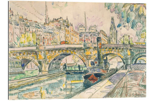 Gallery print Tugboat at the Pont Neuf, Paris, 1923