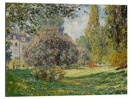 Magnettafel Der Parc Monceau, 1876