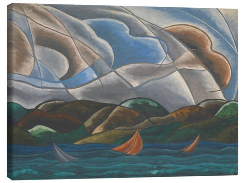 Obraz na płótnie Clouds and water, 1930