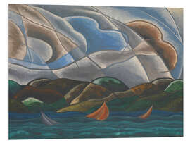 Foam board print Clouds and water, 1930