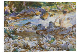 Obraz na PCV Mountain stream, ca. 1912