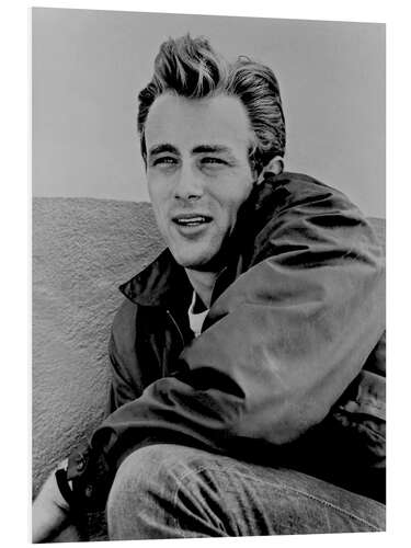 Foam board print James Dean, "Rebel Without a Cause" III