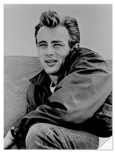 Wandsticker James Dean, "Denn Sie Wissen Nicht, Was Sie Tun" III