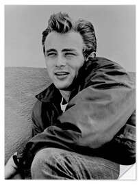 Selvklæbende plakat James Dean, "Rebel Without a Cause" III