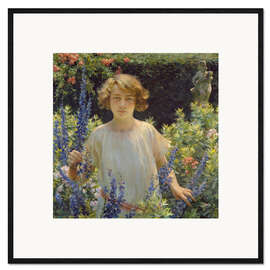 Impressão artística com moldura Betty Gallowhur, 1922