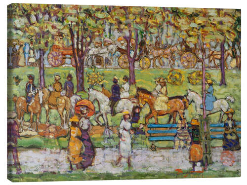 Canvas print Central park, 1914