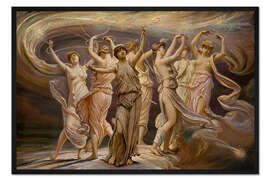 Gerahmter Kunstdruck Die Plejaden, 1885