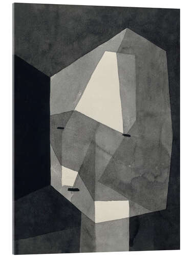 Tableau en verre acrylique Rough-cut head, 1935