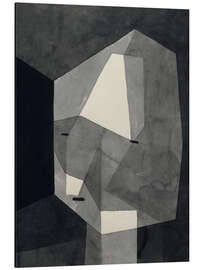 Tableau en aluminium Rough-cut head, 1935