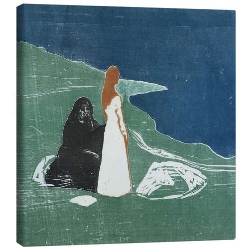 Lærredsbillede Two Women at the Seashore, 1898