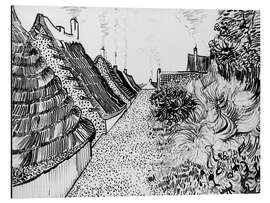 Magnettafel Straße in Saintes-Maries-de-la-Mer, 1888