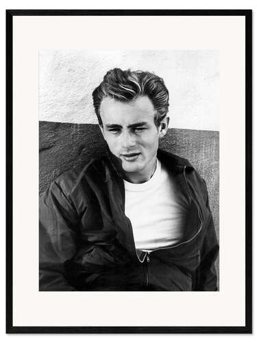 Ingelijste kunstdruk James Dean - Rebel Without a Cause II