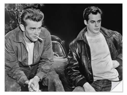 Sisustustarra James Dean and Corey Allen